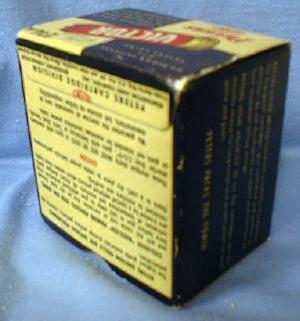 PETERS Victor 20 GA. Shotgun Shell Box with Paper Shells - Vintage Sporting Collectible