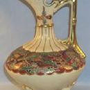 Three Footed Handled Pottery Ewer