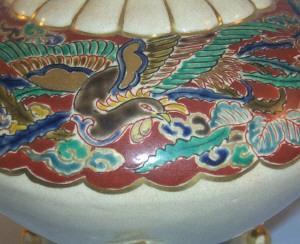 Three Footed Handled Pottery Ewer