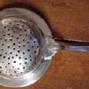 SterlingTea Strainer Hallmark - Silver