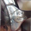 SterlingTea Strainer Hallmark - Silver