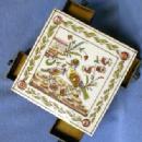 Cigarette box Match Strike & Holder - Porcelain Trivet