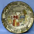 Pottery QUEEN ELIZABETH Coronation Souvenir Plate -