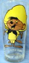 Limited edition SPEEDY GONZALES Tumbler - 1973 Pepsi Glass Advertising Series