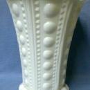 LARGE Milk Glass JEWEL ZIPPER and BUTTON Vase