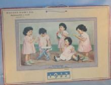 DIONNE QUINTUPLETS 1937 Advertising Calander