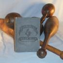 DUMB BELL and INDIAN CLUB Excercise Equipment with Instruction Book - Sporting