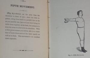 DUMB BELL and INDIAN CLUB Excercise Equipment with Instruction Book - Sporting