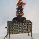 Black Americana Woman Figurine Electric Television Lamp - Ethnographic