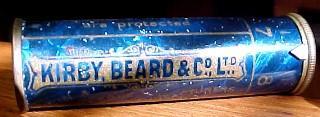 Needle Case KIRBY, BEARD & CO.,LTD. - Advertising