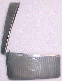 Card Calling Case Sterling - Advertising - Silver