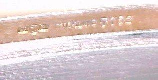 Card Calling Case Sterling - Advertising - Silver