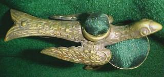 Brass Sewing Bird - Textiles
