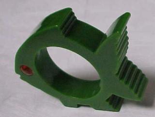 Yellow Rabbit Bakelite Napkin Ring - Collectibles