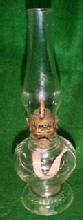 Vaseline Candle Stick - Glass