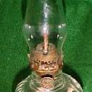 Vaseline Candle Stick - Glass