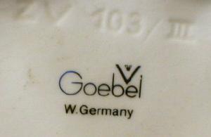 Goebel White SWAN - Goebel Porcelain West Germany