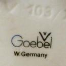Goebel White SWAN - Goebel Porcelain West Germany