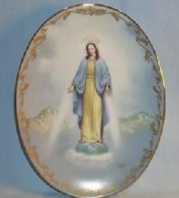The Bradford Exchange OUR LADY OF GRACE Limited Edition Porcelain Decorative Plate