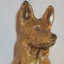 Cast Iron GERMAN SHEPHERD Bookends - Metalware