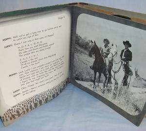 HOPALONG CASSIDY AND THE SQUARE DANCE HOLDUP Record / Reader Set - Misc.