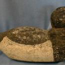 old Bluebill DUCK DECOY Hand Carved Wood Decoy - Sporting