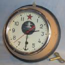 RUSSIAN NUCLEAR SUBMARINE CLOCK - Militaria Metalware