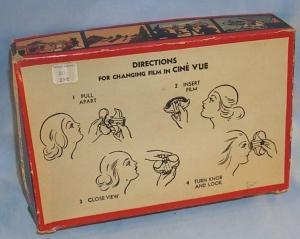 THE LONE RANGER RIDES AGAIN Movie Viewer Set in Original Box - Toys