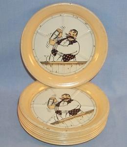 Ten Tin BARTENDER Drink Coasters - Metalware