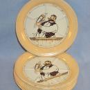 Ten Tin BARTENDER Drink Coasters - Metalware
