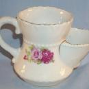 BIRD Decorated Porcelain Shaving / Scuttle Mug