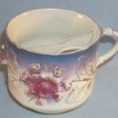 Lustreware Porcelain Mustache Cup
