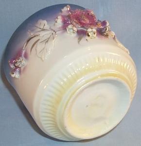 Lustreware Porcelain Mustache Cup