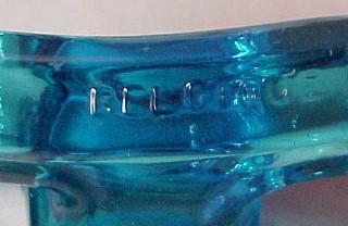 Knife Rest Aquamarine PORTIEUX - Glass