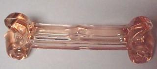 Knife Rest Pink PORTIEUX - Glass