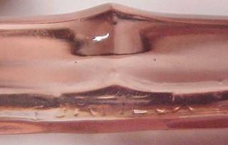 Knife Rest Pink PORTIEUX - Glass