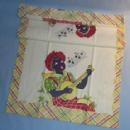 Black Americana MAN PLAYING BANJO Cotton Tea Towel - Ethnographic