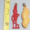 Two PLANTERS PEANUTS Braclet Charms - Jewelry