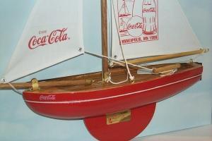 COCA COLA City of Lakes SAILBOAT in Original Box - Toys