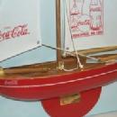 COCA COLA City of Lakes SAILBOAT in Original Box - Toys