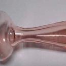 Pink Blown Glass Sock Darner - Glass