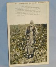 Black Americana OLD BLACK JOE Postcard - Ethnographic