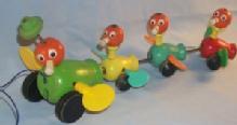 Fisher Price DUCK AND DUCKLINGS Pull Toy