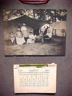 1900 Camp Photo - Paper