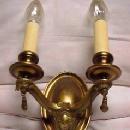 Vintage Sconce Light Fixture - Fine Arts and Lamps