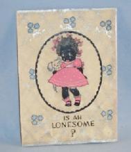 Black Americana IS AH LONESOME Greeting Card - Ethnographic
