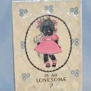 Black Americana IS AH LONESOME Greeting Card - Ethnographic
