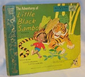 RCA Victor LITTLE BLACK SAMBO Story Book with Records - Ethnographic