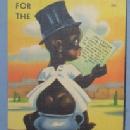 Black Americana POSTCARD - You're Invited Here In Juarez, Old Mexico - Ethnographic