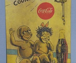 Black Americana COCA COLA Advertising POSTCARD - Ethnographic
